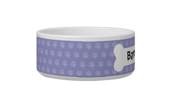 Cartoon Shar Pei Dog Food Bowl