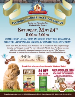 royal pets flyer